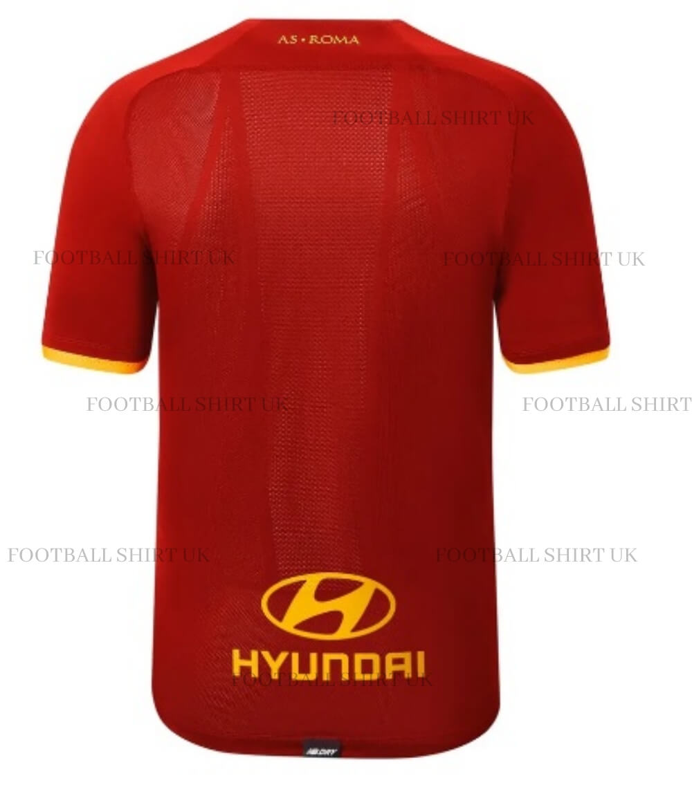 AS Roma Home Football Shirt UK 21-22 (4)