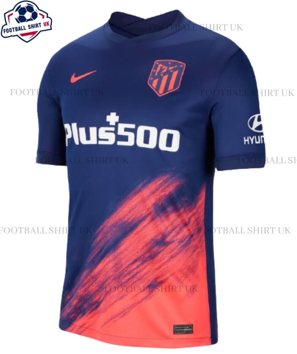 Atletico Madrid Away Kit Football Shirt UK 21-22 (3)
