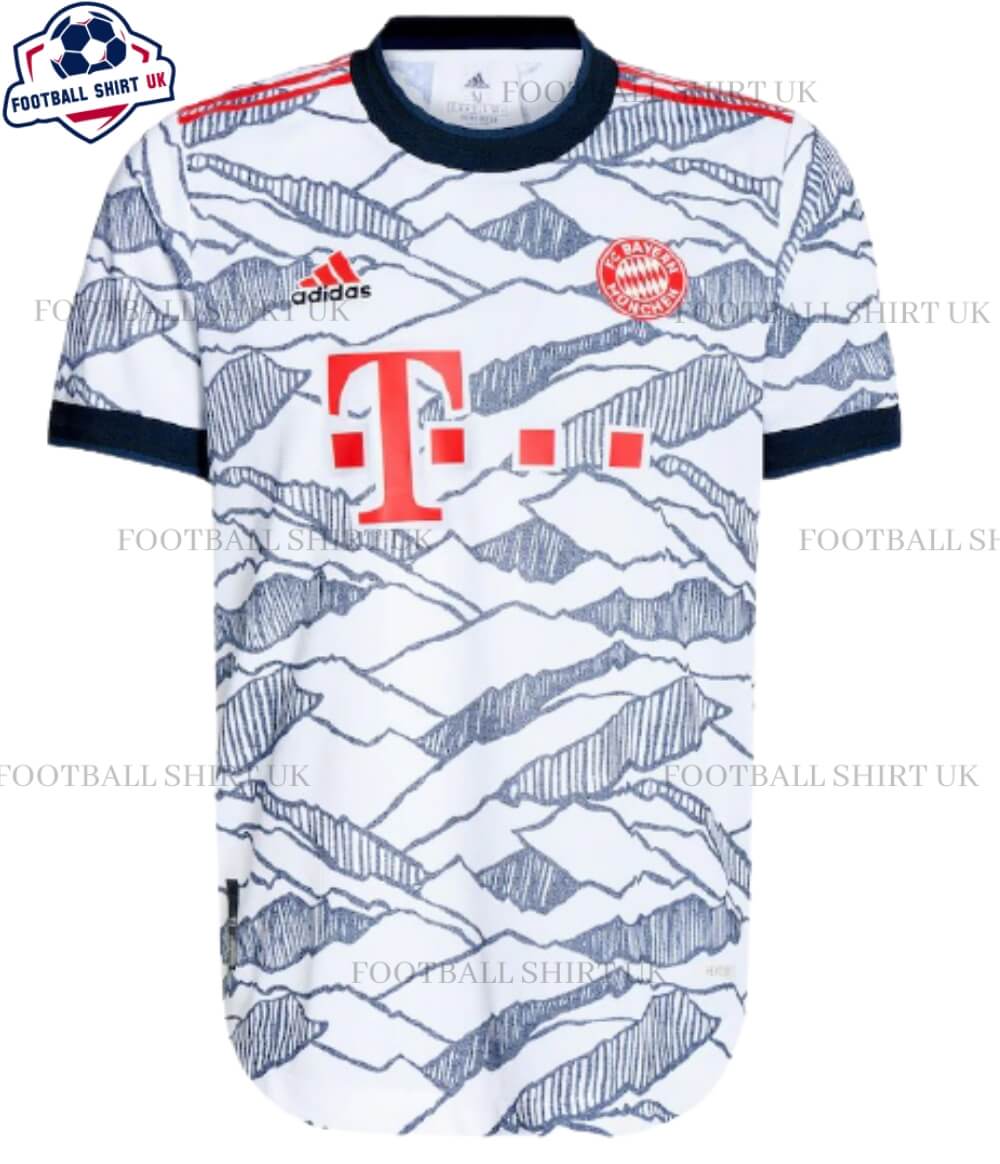Bayern Munich Third Kit Football Shirt UK 21-22 (3)