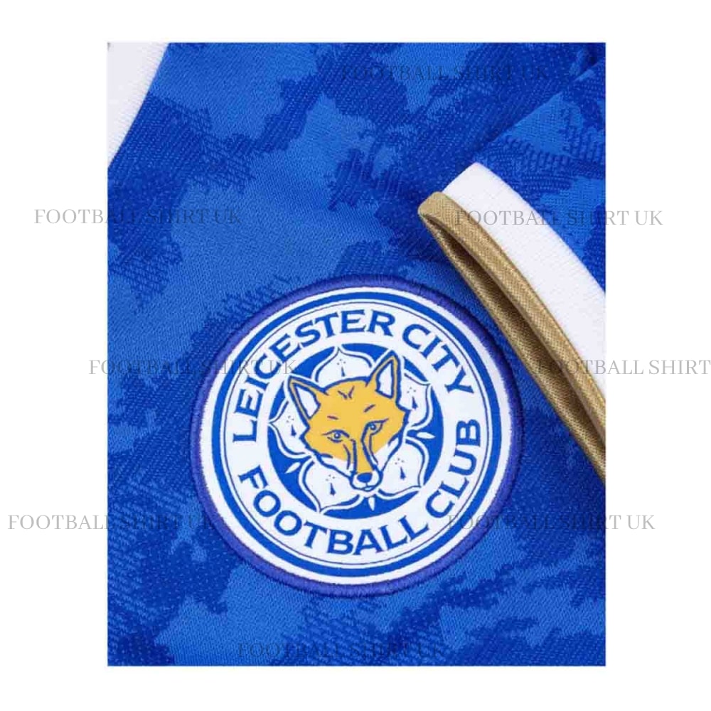 Leicester City Home Football Shirt UK 21-22 (2)