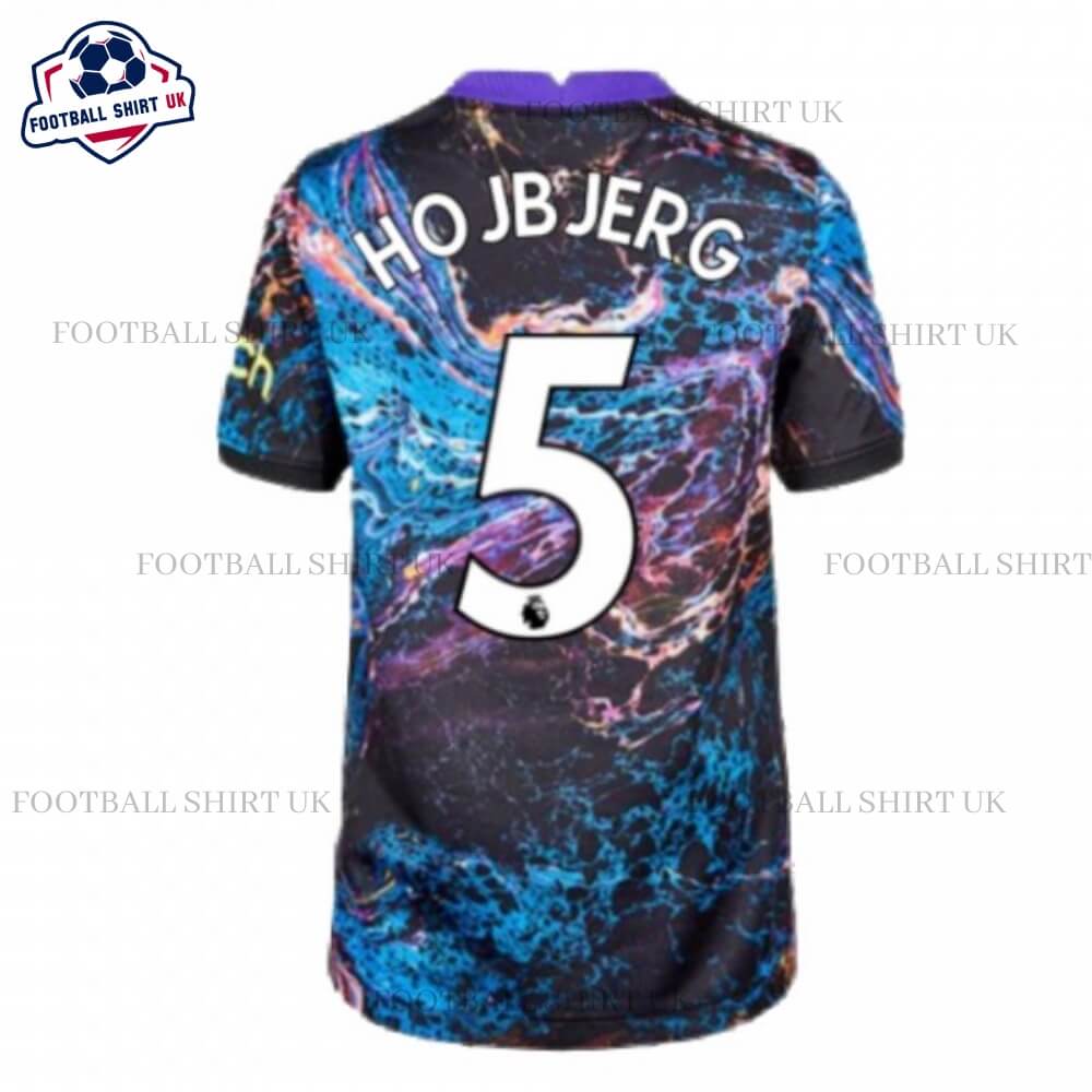 Tottenham Hotspur Away Shirt hojbjerg 23 printed FSUK (1)