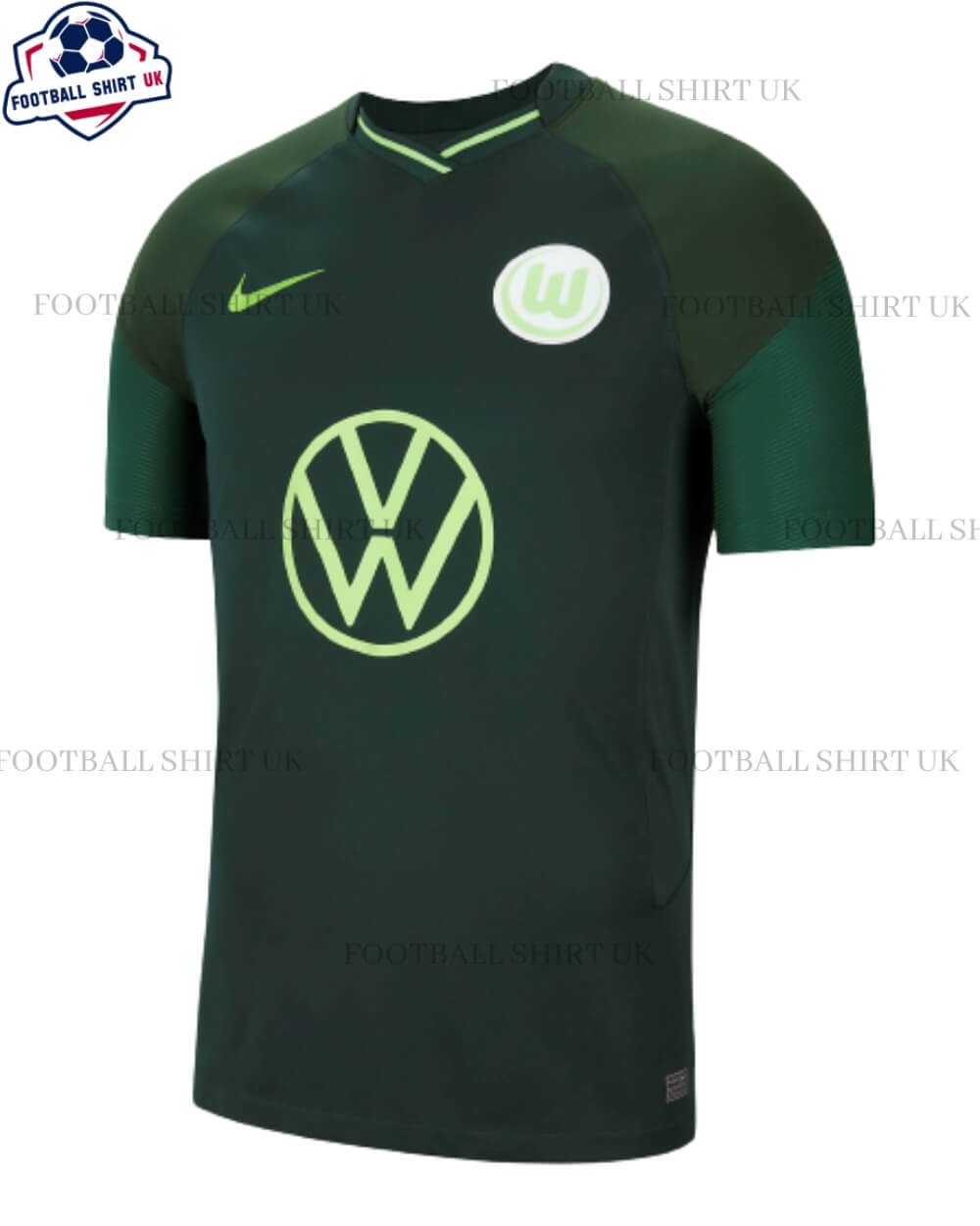VFL Wolfsburg Away Football Shirt UK 21-22 (2)