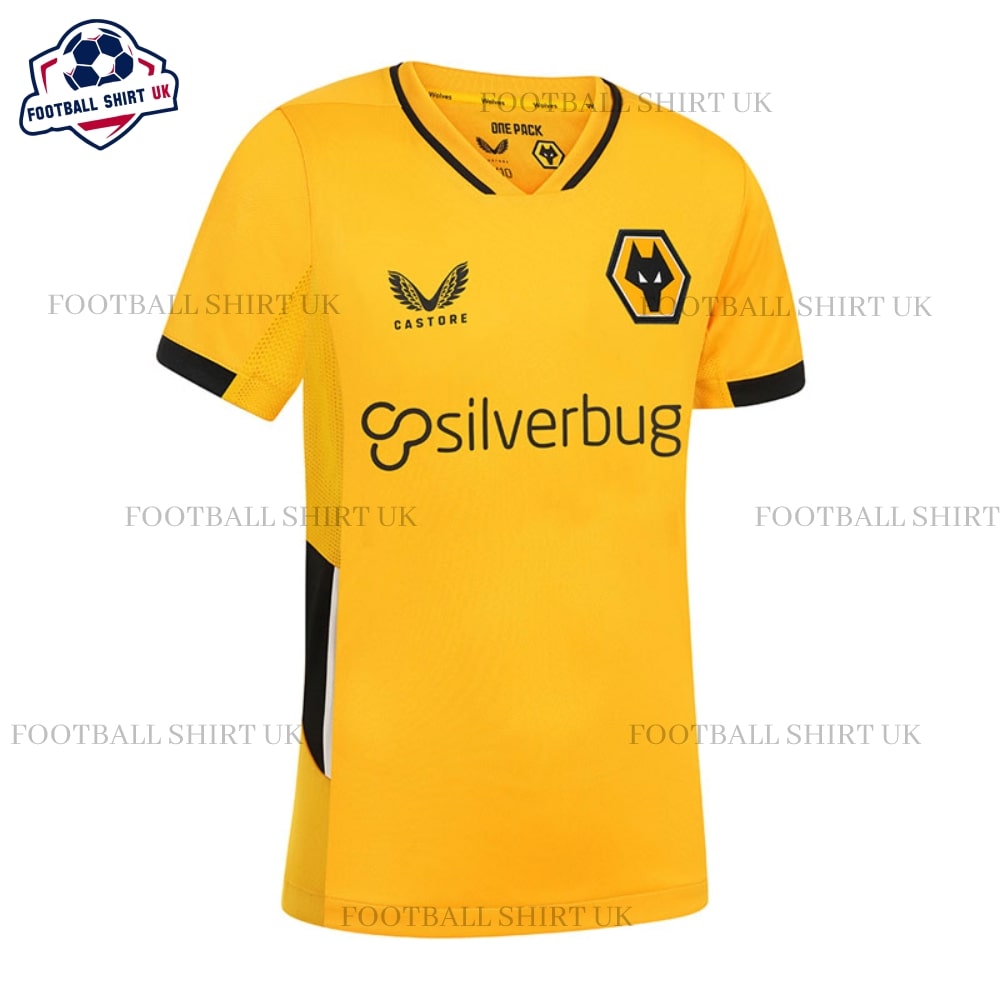 Wolves Home Football Shirt UK 21-22 (9)